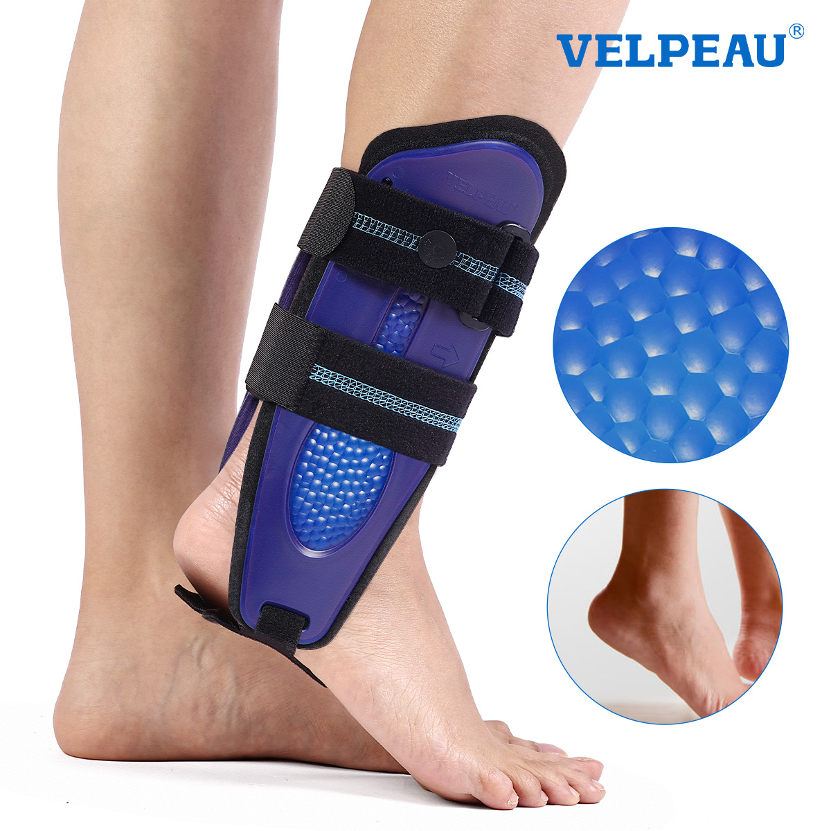 Ankle Mobility Band - VELPEAU Stirrup Ankle Brace for Sprains