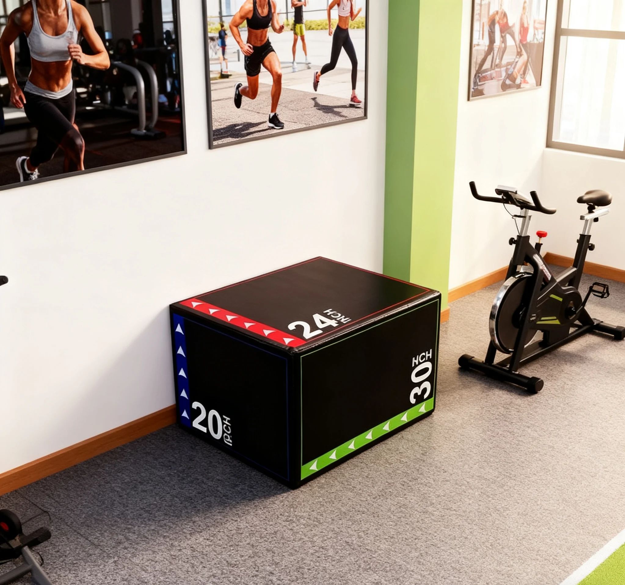 3-in-1Jump Box Plyometric Box  - Box Jump Plyo ulasan dan harga