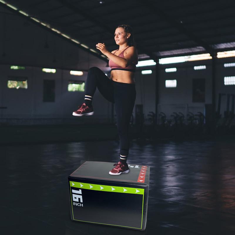 Plyometric Jump Box Shockproof - Box Jump Plyo ulasan dan harga