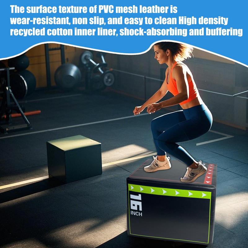 Plyometric Jump Box Shockproof - Box Jump Plyo ulasan dan harga