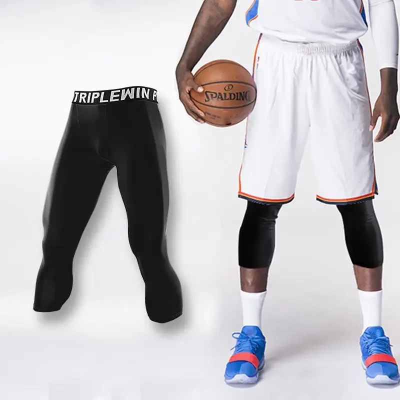 Men GYM Capri Running Tights P - Crossfit Training ulasan dan harga